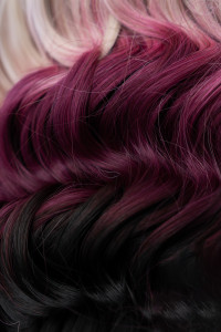 čiernofialovobiele ombré  + 28,80€ 